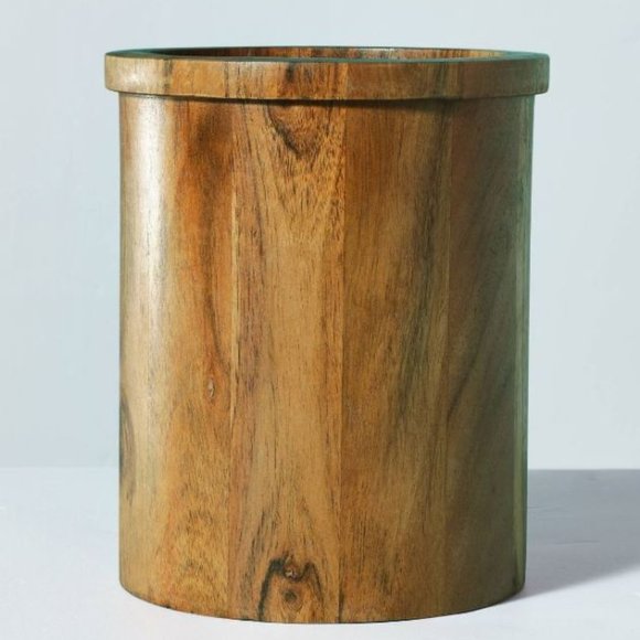 Magnolia Kitchen Wood Utensil Holder Brown Hearth Hand With